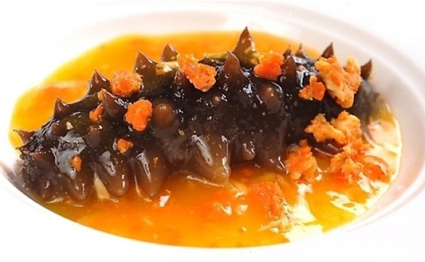 蟹黃海參，美味加倍