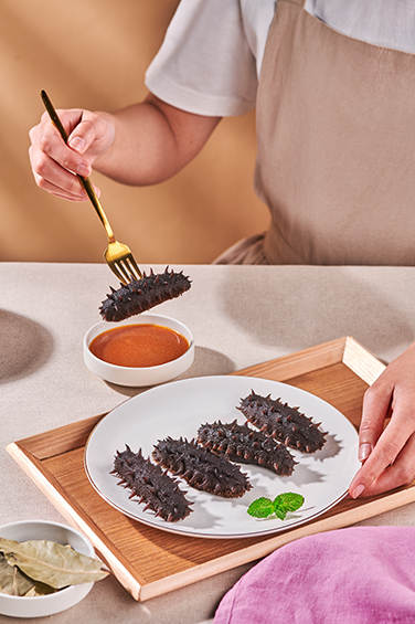 美味即食遼參